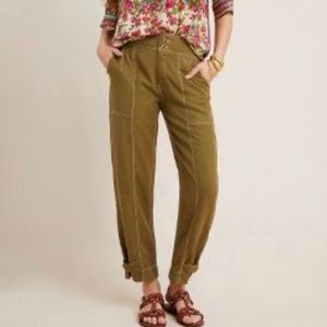 Anthropologie Jackson Tapered Utility Pants Size 4